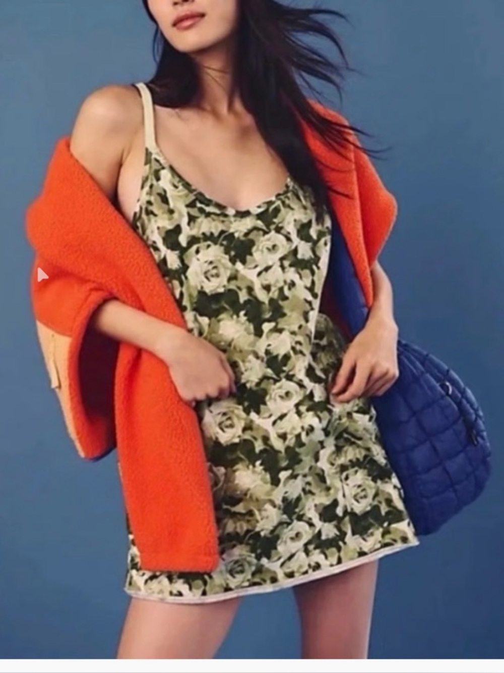 FP Movement by Free People Hot Shot Printed Mini Dress. - Camo Combo